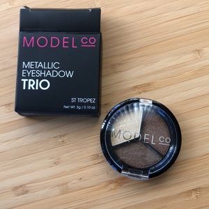SOLD Model CO Metallic Eyeshadow Trio Palette (St Tropez)